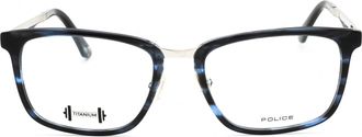 Police VPL684 Eyeglasses - Blue
