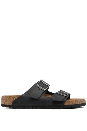 Birkenstock Arizona Soft Footbed Oiled Leather Size: 46, colour: BLACK