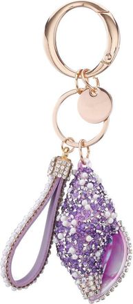 Nina Conch Shell Bag Charm in Lilac at Nordstrom