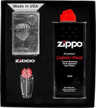 OEM Juego De Regalo De Encendedor Zippo Aerostat N.&deg; 1