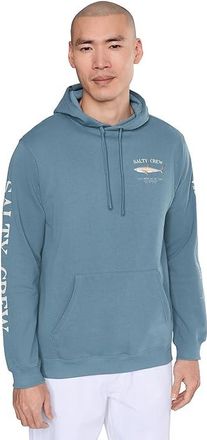 Salty Crew Bruce Fleece Mens Fleece Slate : 2XL, Cotton/Fleece/Polyester