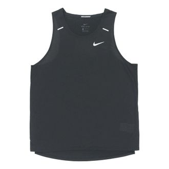Nike Rise 365 Dri-fit Breathable Quick Dry Running Vest Black CJ5419-010