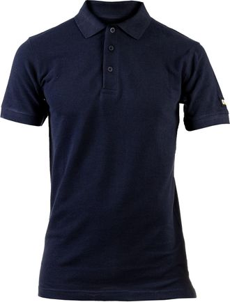CAT Essentials Katoenen Heren Blauwe Polo Shirt