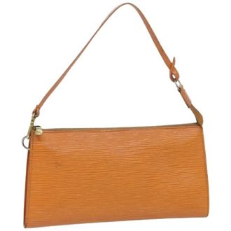Louis Vuitton Pre-owned Shoulder Bags, female, Orange, Size: ONE SIZE Pre-owned Vintage Shoulder Bag