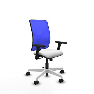 Piqueras y Crespo Silla De Oficina Piqueras Y Crespo Motilla Azul Espuma 50 Mm