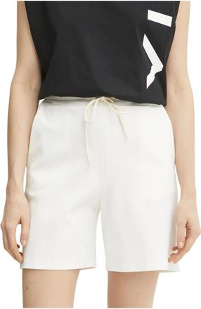 Liviana Conti Dames, Korte broeken, Wit, Maat: XL Leer