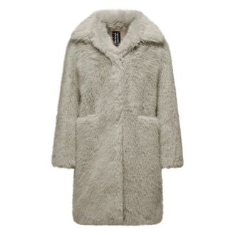 Bomboogie Mujer, Abrigos, Gris, Talla: L