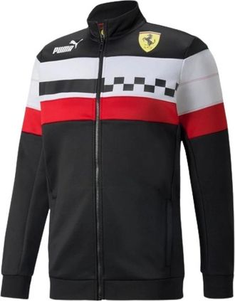Puma Race SDS Track Jacket - Heren - Trainingsjackets - Veelkleurig - XL - Katoen - Fitness