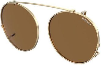 Polaroid PLD 2000/C-ON Clip-on Only 01Q/SP Mens Sunglasses Gold Size 52