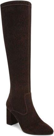 Franco Sarto Katherine Knee High Boot in Brown Stretch at Nordstrom Rack, Size 5.5 Regular Calf
