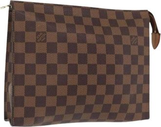 Louis Vuitton Pre-owned Clutches, female, Brown, Size: ONE SIZE Pre-owned Pouch
