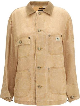 R13 Linen Womens Coat