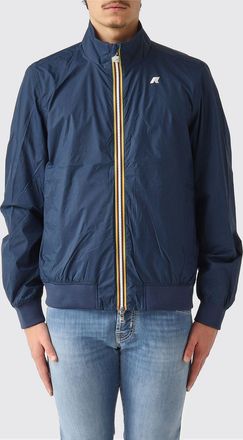 K-Way Bomber ARSENE PLUS.2 di nylon con logo K-way