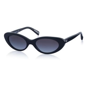 Armani Ovale Zonnebril - Dames - Accessoires - Zwart - Maat: ONE Size