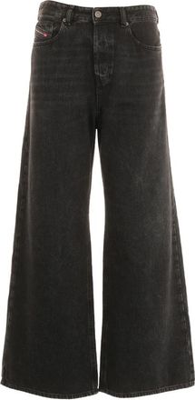 Diesel 1996 D-Sire Wide Jeans - Dames - Loose Fit Jeans - Zwart - W29 - Jeans