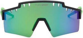Plein Sport Plein Sport Tiger Frame Men in Lightblue/green at Nordstrom, Size +0.00