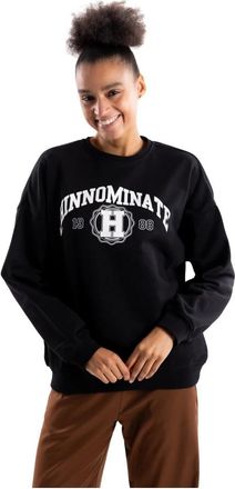 Hinnominate Felpa girocollo - - Sweatshirts & Hoodies - Donna - Nero - XS