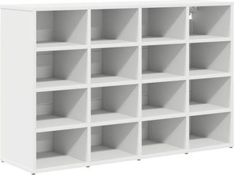 vidaXL Vidaxl - Shoe Cabinet with Shelf White 103 x 30 x 67 cm Engineered wood