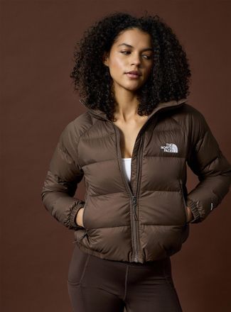 The North Face Womens Hydrenalite cropped hooded puffer jacket