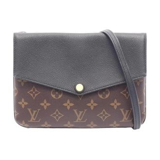 Louis Vuitton Pre-owned Borsa a tracolla vintage in tela Monogram e pelle - - Pre-owned - Donna - Marrone - ONE SIZE