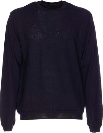 Hosio Blue Sweater