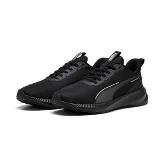Puma Laufschuh PUMA FLYER LITE 3, Gr. 38,5, schwarz (puma schwarz, puma schwarz, puma silber), Textil, Schuhe Laufschuh