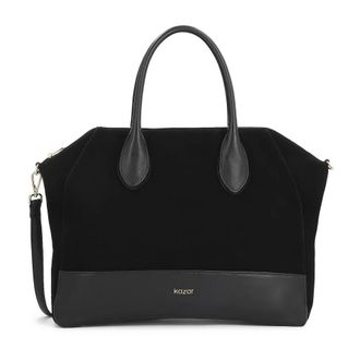 Kazar Avielle Handtas - Dames - Handtassen - Zwart - ONE Size - Leer - Tassen