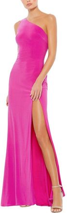 Mac Duggal Draped Long Gown