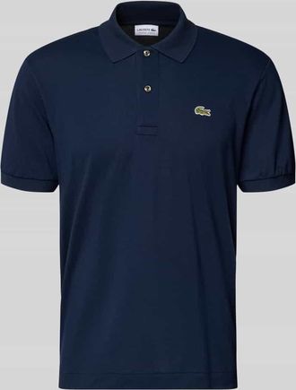 Lacoste Regular Fit Poloshirt aus Baumwoll-Mix in Dunkelblau, Gr&ouml;&szlig;e XXXL