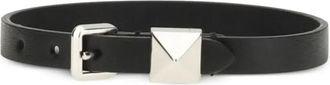 Valentino Garavani Black Rockstud Bracelet