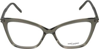 Saint Laurent Glasses, female, Brown, Size: 55 MM SL 386 Eyeglasses
