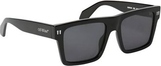 Off-white Lawton Dark Grey Square Unisex Sunglasses OERI109 1007 54