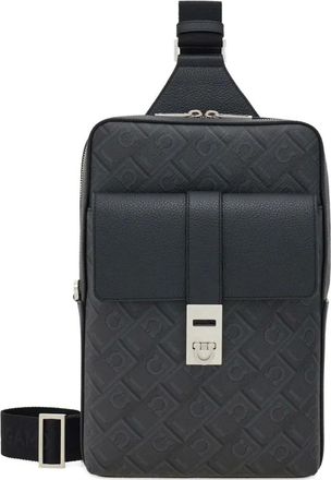 Ferragamo Marsupio goffrato - Nero