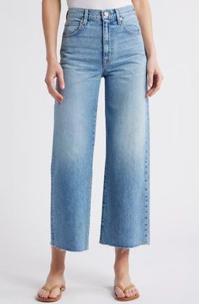 Slvrlake Denim Grace High Waist Wide Leg Nonstretch Jeans in Hit The Road at Nordstrom Rack, Size 32
