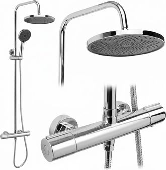 Rea Conjunto De Ducha Rea Avanti Chrome