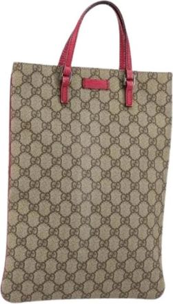 Gucci Pre-owned Tote Bag - Dames - Vintage Shopper - Beige - ONE Size - Vintage