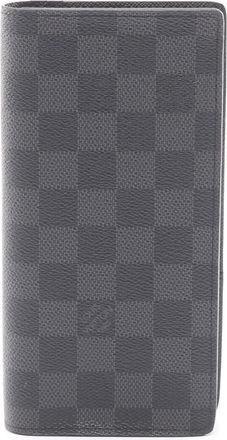 Louis Vuitton Damier Graphite Black Damier Graphite Damier Graphite Long Wallet (Bi-Fold) (Pre-Owned)
