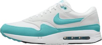 Nike Air Max 1 86 OG Mens Golf Shoes DV1403 (White/Dusty Cactus 117) UK 9.5 (EU 44.5)