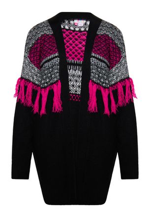 Izia Vest Dames Zwart Veelkleurig