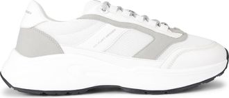 Kurt Geiger Mens Leon Sneakers - White - Size UK 8