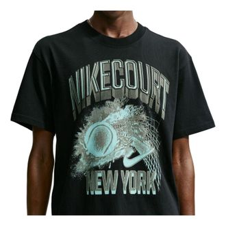 Nike (WMNS) Nike Court Slam T-Shirt Black IO0930-010