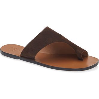 ATP Atelier Rosa Toe Loop Sandal in Walnut at Nordstrom, Size 12Us