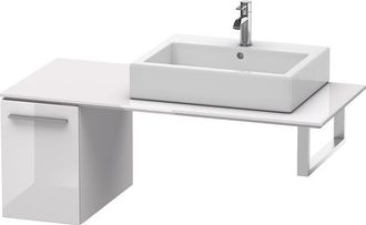 Duravit Duravit X-large Mueble Para Consola 6731, 1 Caj&oacute;n, 300mm, Color (frente/cuerpo): Laca Blanca Lila Alto Brillo - Xl673102727