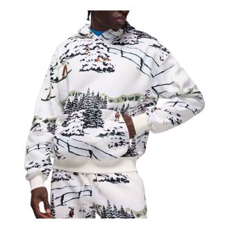 Nike Jordan Air Jordan Holiday 2025 Brooklyn Fleece Hoodie White HV1050-133