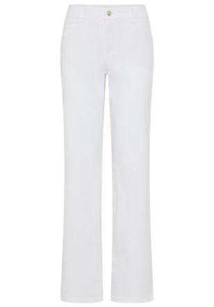 MAC Broeken Bequeme Jeans MAC Gracia, Damen, Gr. 34, L&auml;nge 34, wei&szlig;, Denim/Jeans, Obermaterial: 91% Baumwolle, 7% Elastomultiester, 2% Elasthan, comfort fit kn&ouml;ch