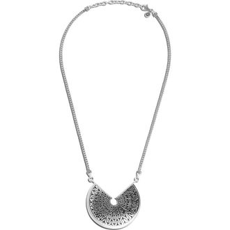 John Hardy Classic Chain Radial Statement Necklace in Silver at Nordstrom Rack, Size 18