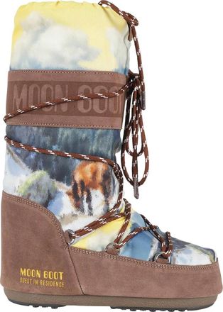 Moon Boot Schoenen, Dames, Veelkleurig, 39 EU, Icon Post