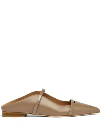 Malone Souliers Maureen ballet flats - women - Leather - 38.5 - Brown