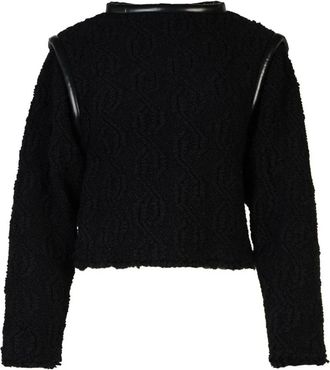 Isabel Marant Ronde hals gebreid - Dames - Ronde hals truien - Zwart - XS - Truien & Vesten