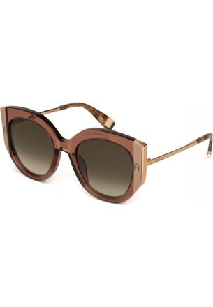 Furla Womens SFU820 53 0805 Sunglasses - Brown - One Size